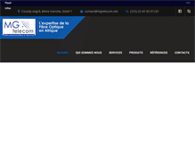 Tablet Screenshot of mgtelecom.net